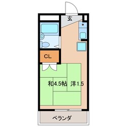 エール21松本の物件間取画像